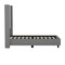 Flash Furniture Gray Twin Platform Bed with Tufted Headboard YK-1077-GY-T-GG - alternate 7